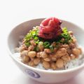 hiroerico's cooksnap of when they made 私の好きな納豆の食べ方★ごま★梅.