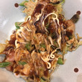 クックANLLO1☆'s cooksnap of when they made 簡単！きのことシーフードのお好み焼き.