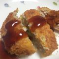 ＊まーにゃん＊'s cooksnap of when they made ジューシーメンチカツ✿甘辛タレ付き.