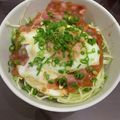 料理苦手はる's cooksnap of when they made 簡単うまい！ベーコンエッグ丼☆★.