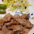 あきつま（杏花☆）'s cooksnap of when they made 材料２つ！豚肉のオイスターソース炒め.