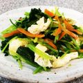 mami＊s's cooksnap of when they made サクサク油揚げと三つ葉と人参のお浸し.