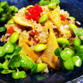 辰夫女子's cooksnap of when they made タケノコの中華風まぜごはん.