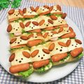 ぽんしゅラブ子's cooksnap of when they made わんこちぎりぱん♪ホットドッグ☆.