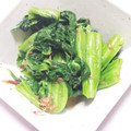 pucyipan's cooksnap of when they made 超簡単！からし菜のお浸し☆かつお節和え♪.