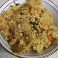 うぐいす♪'s cooksnap of when they made 鶏ひき肉としめじの炊き込みご飯.