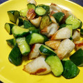 イロピリン's cooksnap of when they made きゅうりとちくわの炒めたん.