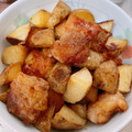 shun_rio's cooksnap of when they made 新じゃがと鶏もものはちみつ醤油炒め.
