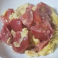 yumeクック's cooksnap of when they made ＊トマトと卵の炒めもの＊.