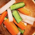 クックQ1UMSY☆'s cooksnap of when they made 野菜のピクルス【学校給食】.