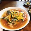 梨にゃんこ's cooksnap of when they made 簡単節約☆生姜香るふわとろにら玉甘酢あん.