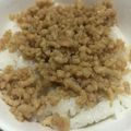 クックH03GE5☆'s cooksnap of when they made 鶏そぼろ.