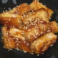 rantaro's cooksnap of when they made 余った餅救済！！切り餅でトッポギ風.