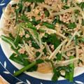 そよ3146's cooksnap of when they made 挽肉ともやしのピリ辛炒め.