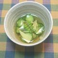 おはなすき's cooksnap of when they made 簡単竹の子とキュウリの酢の物.