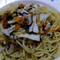 なっちゃん３１１'s cooksnap of when they made 松茸のお吸い物でとびっこパスタ☆.