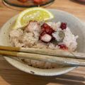 hiromiago's cooksnap of when they made ホクホク☆そらまめとタコの炊き込みごはん.