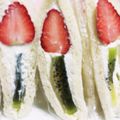 けんたま　おかん's cooksnap of when they made チューリップのフルーツサンド.