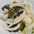 クックL2DT1S☆'s cooksnap of when they made *新玉葱とわかめの梅おかか和え*.