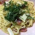 Achans's cooksnap of when they made 簡単！きのこたっぷり和風パスタ.