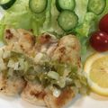 チャトランらん's cooksnap of when they made 鶏むね肉のねぎ塩レモン.