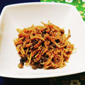 MIZU14's cooksnap of when they made ちりめんじゃこと山椒の佃煮.