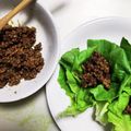 70minto's cooksnap of when they made 肉味噌のレタス包み.