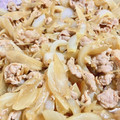 イムガヨン's cooksnap of when they made 新ごぼうと豚肉の甘辛炒め.