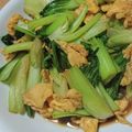 ナーちゃん's cooksnap of when they made 超簡単＆時短☆チンゲン菜＆卵の甘辛炒め♪.