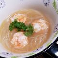 ぽんぽこ♩'s cooksnap of when they made 海老と春雨のスープ.