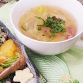 クックHG9V8Y☆'s cooksnap of when they made ほっこり甘い！さつま芋と玉ねぎのみそ汁.