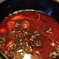banbonmama's cooksnap of when they made ほっこり簡単✿ビーツの赤だし✿.