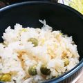 にゃーにゃＭａＭａ's cooksnap of when they made 基本のえんどう豆ご飯✿.