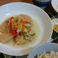 スペシャルみかん's cooksnap of when they made 揚げないヘルシー＊鶏むね肉の南蛮漬け.