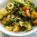 バウンド's cooksnap of when they made 大根菜と竹輪のほろほろ.
