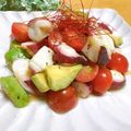 ルパンのかあさん☆彡's cooksnap of when they made タコとアボカドのペペロン.
