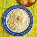 mmameco's cooksnap of when they made うどんでずぼらカルボナーラ！.