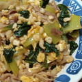きなこまる。's cooksnap of when they made 簡単♪チンゲン菜と豚こまの卵とじ.