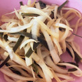 m11m11's cooksnap of when they made #便通改善 大根の皮と昆布のきんぴら.