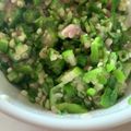 0720まま's cooksnap of when they made 【アレンジ】オクラとミョウガの山形だし.