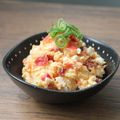 ★おぺこやん★'s cooksnap of when they made お弁当にも☆福神漬けと卵とポテトのサラダ.