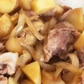エリーモ's cooksnap of when they made レンジで簡単！新じゃがと新玉葱の肉じゃが.