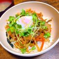 ❥❥ᗰᗩᗰI's cooksnap of when they made バター香るきんぴらチーズ丼.
