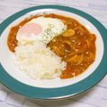 ＠迷子＠'s cooksnap of when they made 電子レンジでギョニソとトマトの一人カレー.