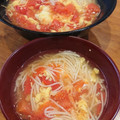 食いしん坊山ガール's cooksnap of when they made トマトとたまごで☆トマたまにゅうめん☆.