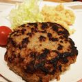 真衣✨'s cooksnap of when they made 新玉ジュワッち☆基本のハンバーグ！.