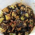 クック3RWDNO☆'s cooksnap of when they made 茄子のピリ辛ナムル.