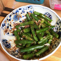 クックOSHHPZ☆'s cooksnap of when they made 簡単☆いんげんの干しえび和え.