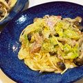 ajyuly's cooksnap of when they made チーズクリームパスタ(ミックスチーズ).