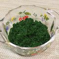 mogusun＊'s cooksnap of when they made 山菜 よもぎの処理 よもぎペースト♪.